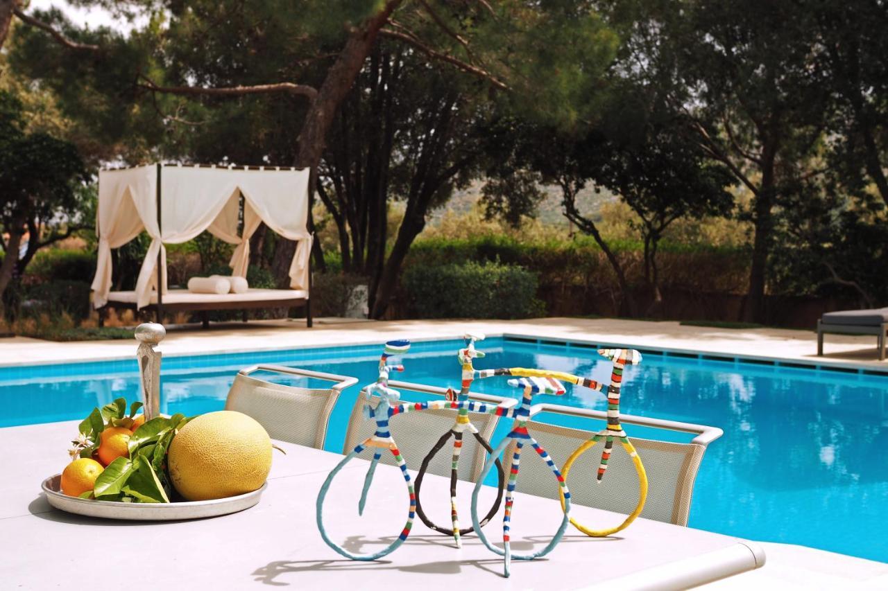 Villa Oasis With Large Pool Athenian Riviera Lagonissi Lagonisi Exterior photo